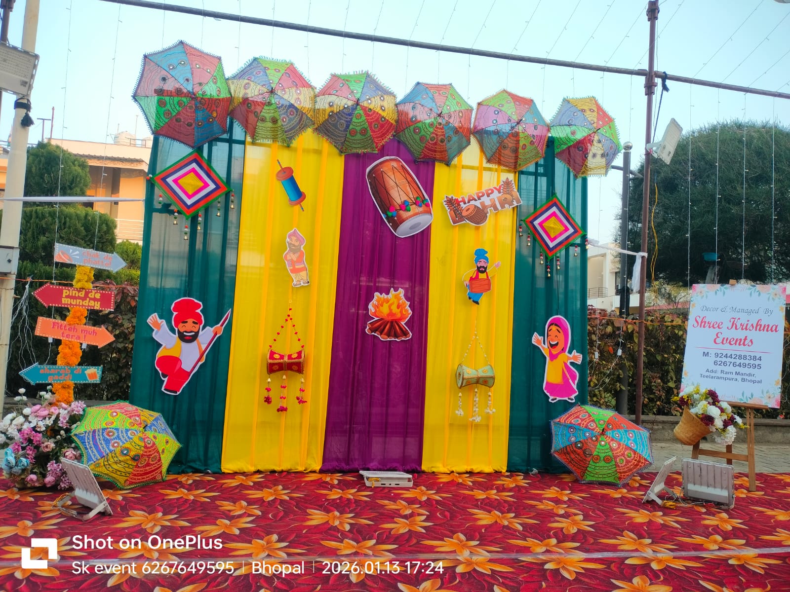 Beautiful event decoration by Rohit Vivaah